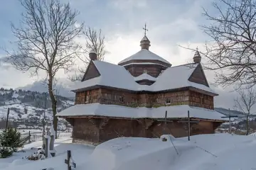Вознесенська церква — загальний вигляд, Ясіня